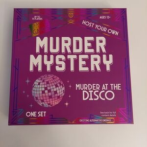 New Unopened Murder Mystery Game - Murder at the Disco